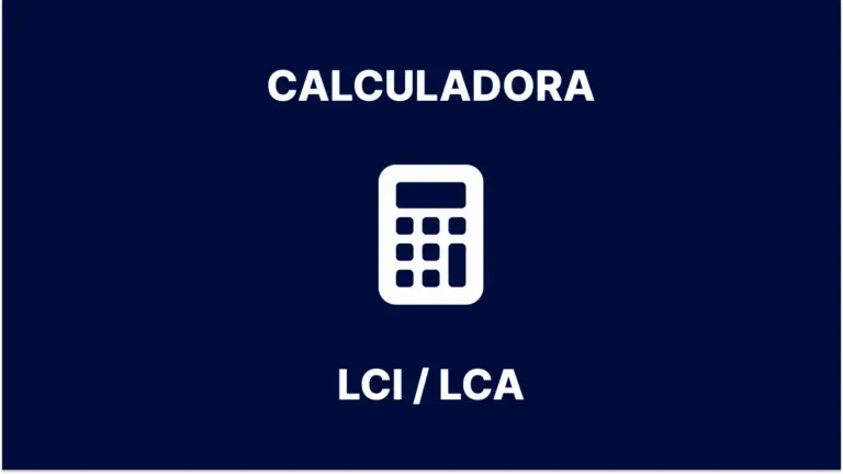 calculadora lci lca dicainvest