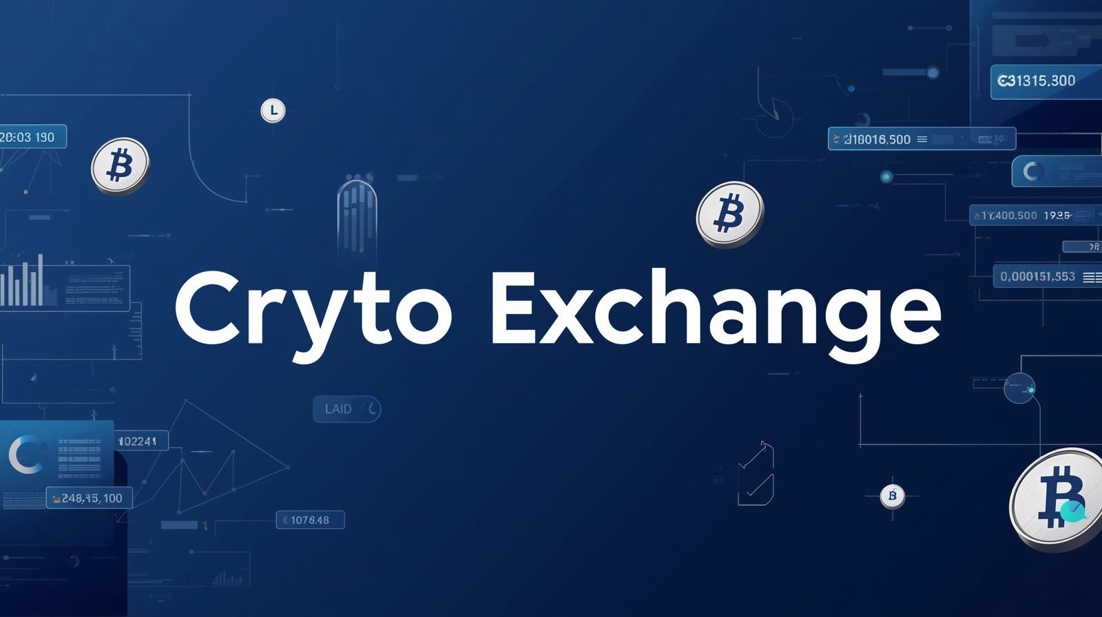 Ilustração editorial sobre exchanges cripto, taxas e liquidez.