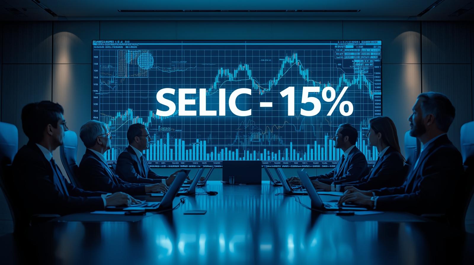 Selic em 15% deve permanecer alta por mais tempo