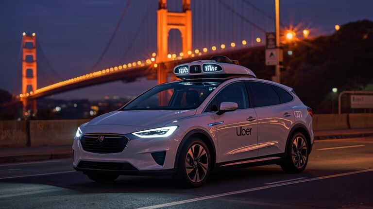 Frota de robotáxis da Uber estreia em São Francisco em 2026 V2