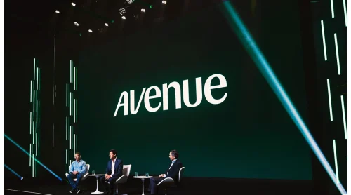 Investidores brasileiros visualizando stablecoin USDC no app da Avenue